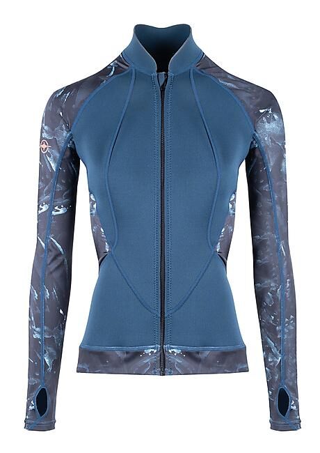 BEUCHAT - VESTE ZIPPEE ATOLL SEAWEED FEMME