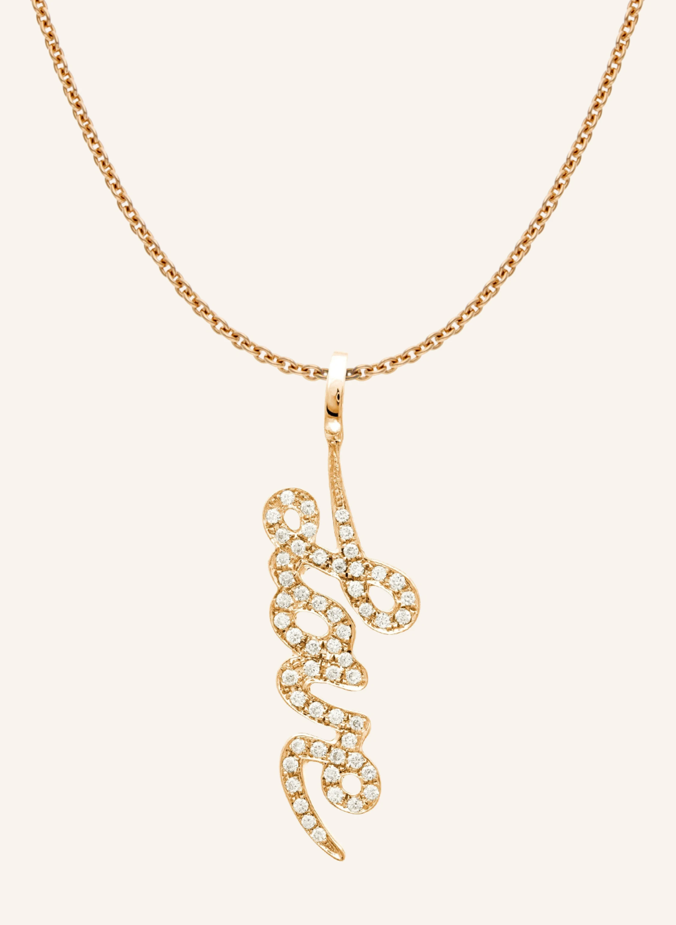 CADA Kette TINY LOVE WRITING