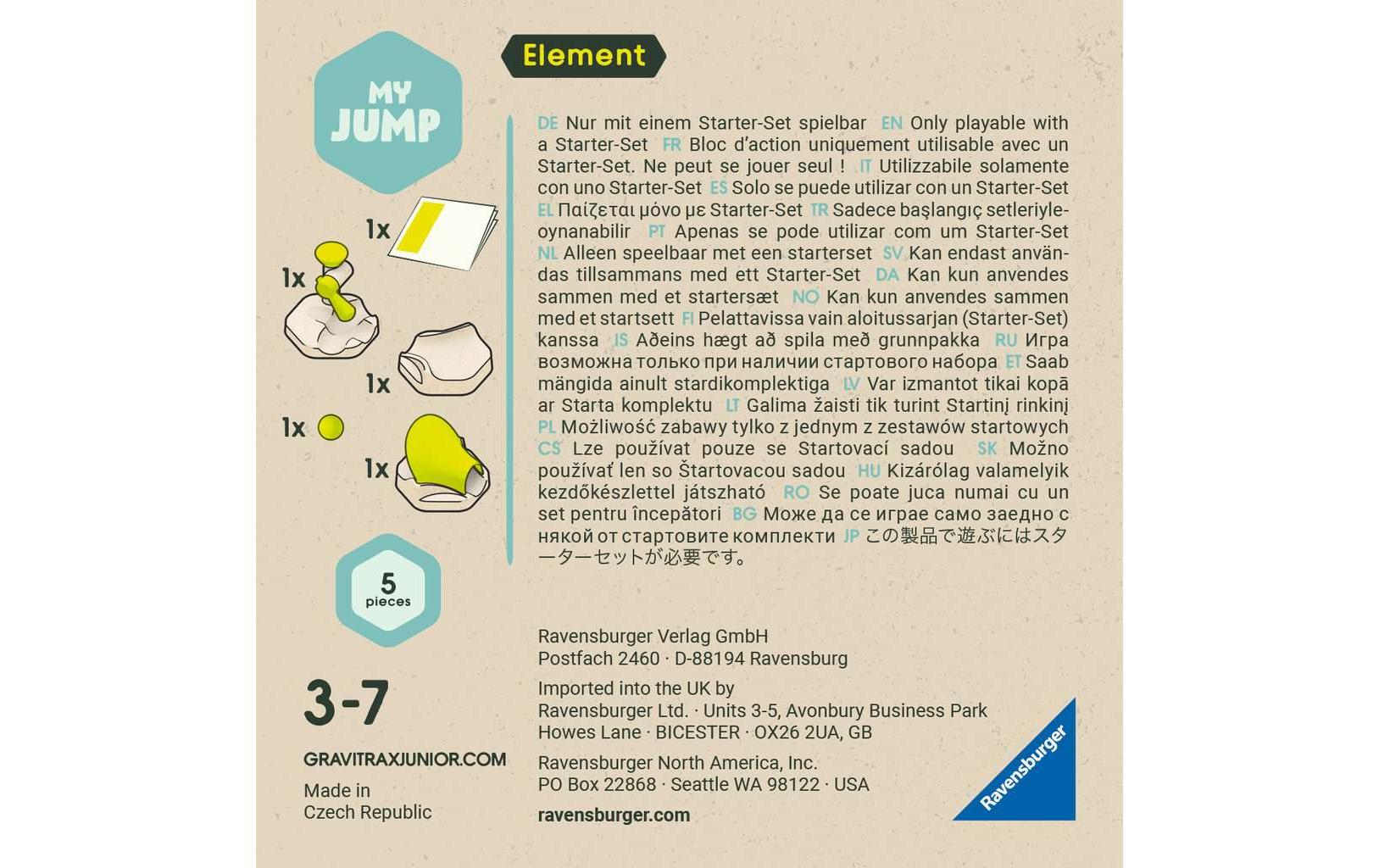 Logikspiel GraviTrax Junior Element PengKonstruktionsspiel