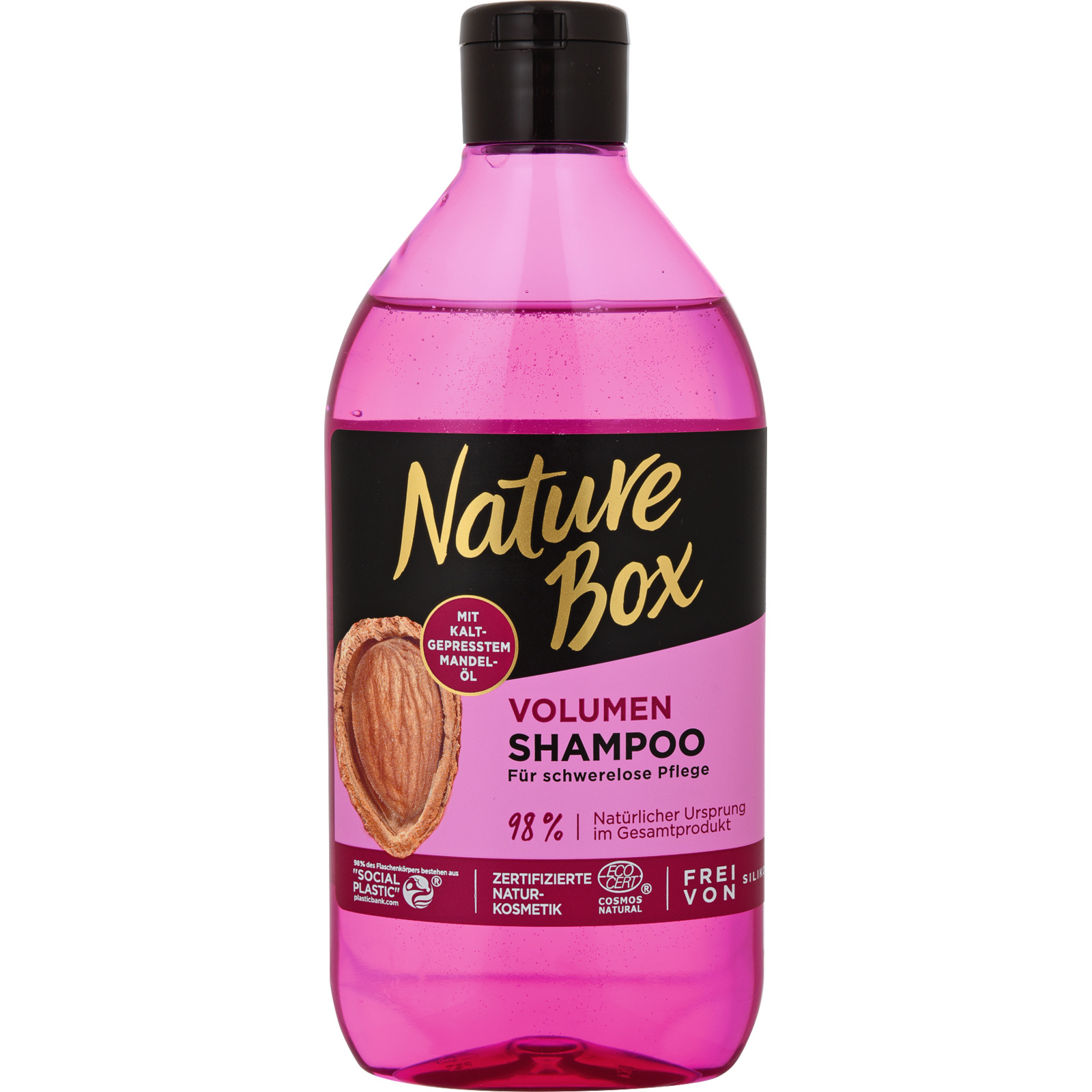 Nature Box Volumen Shampoo Mandel 385 ml