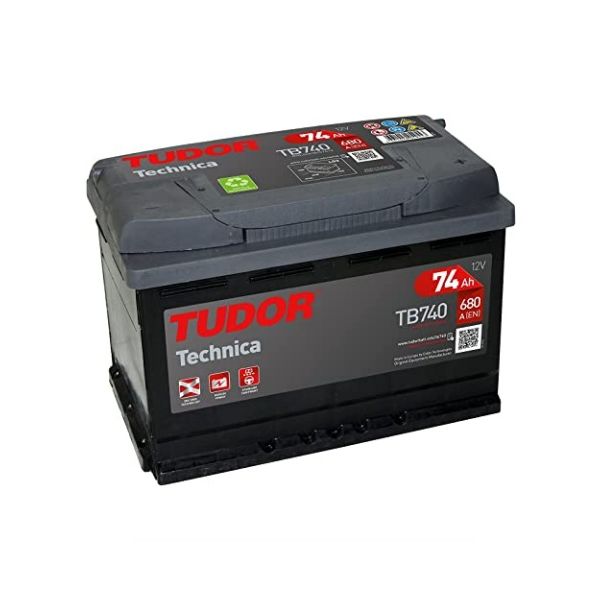 Tudor Bateria Technica 74ah 680en L3  d. Tb740