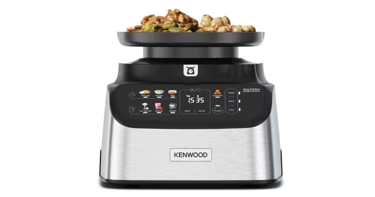 KenwoodMultipro One Touch foodprocessor en blender FDM73.850SS keukenmachine  (Zilver/zwart)