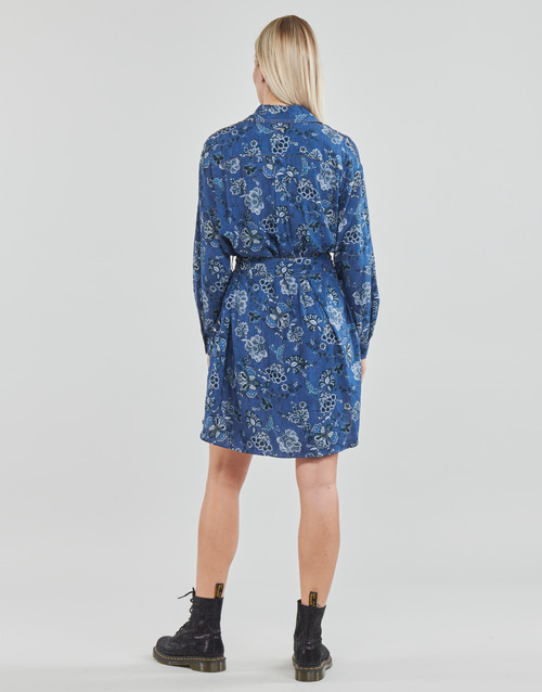 Liu Jo - ABITO CAMICIA DEN.BLUE PRINTS WASH - BLEU