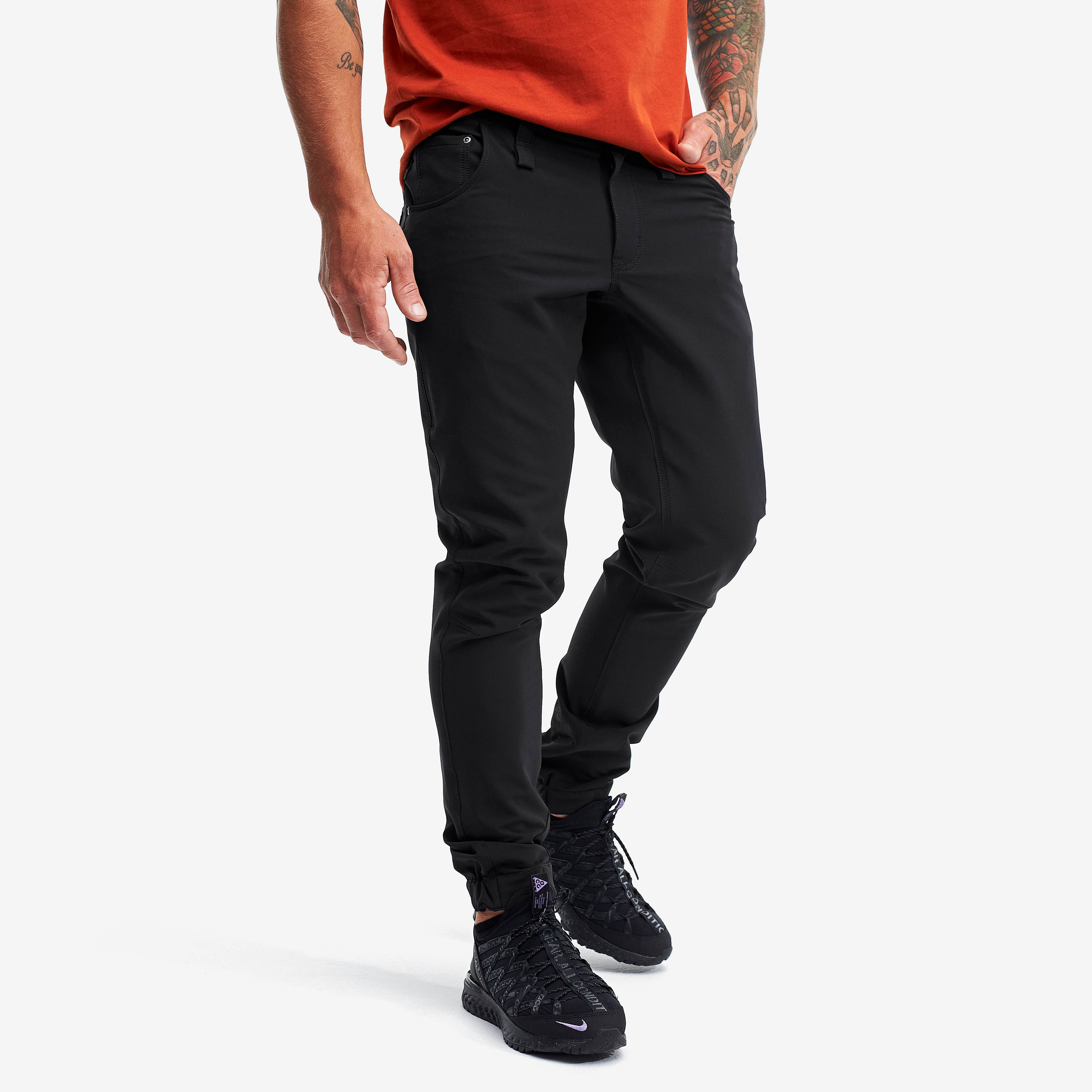 Explorer Outdoor Jeans Herre Black