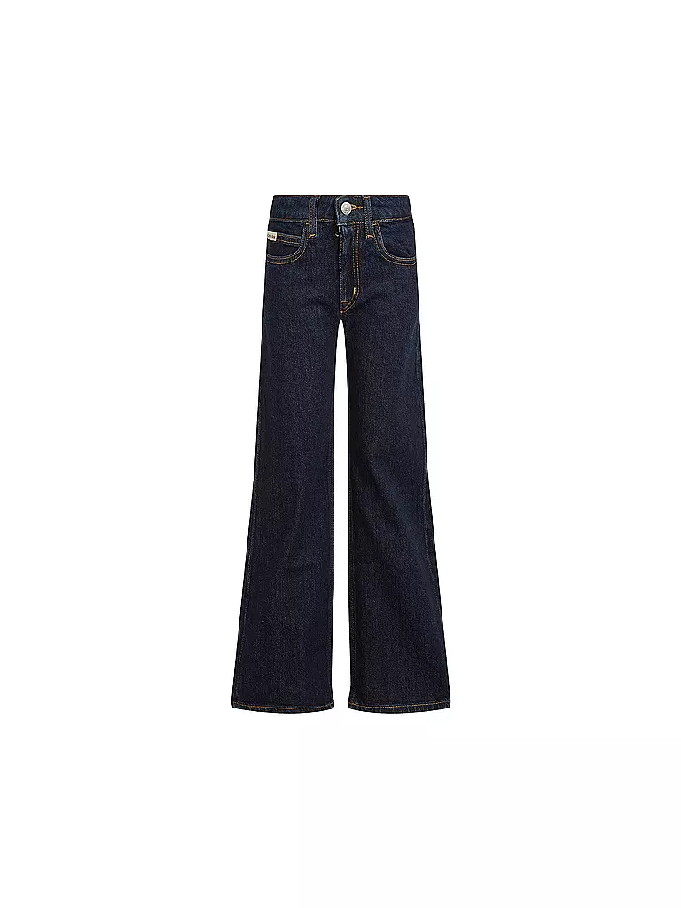 CALVIN KLEIN JEANS Mädchen Jeans Regular Fit dunkelblau