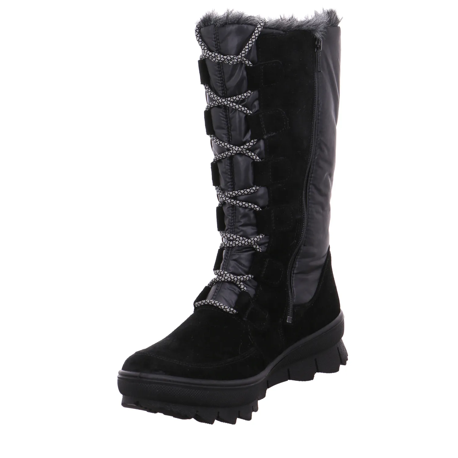 LEGERO Snowboot Schwarz Leder  mit Gore-Tex Membrane