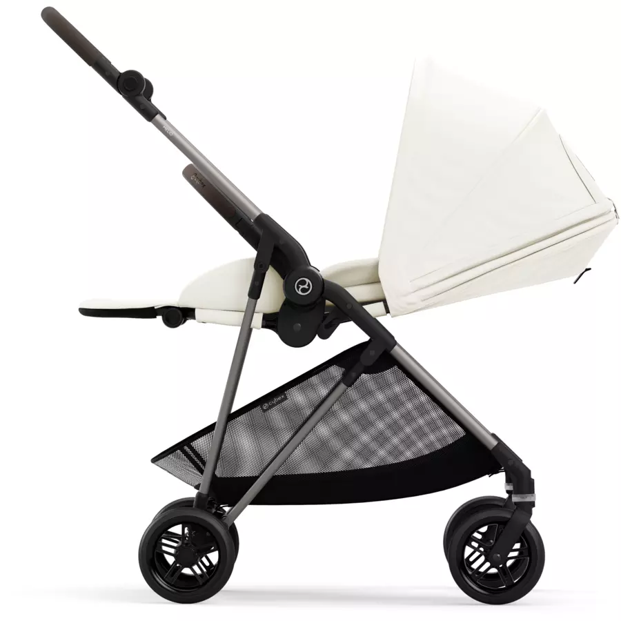 cybex GOLD Kinderwagen Melio Cotton White