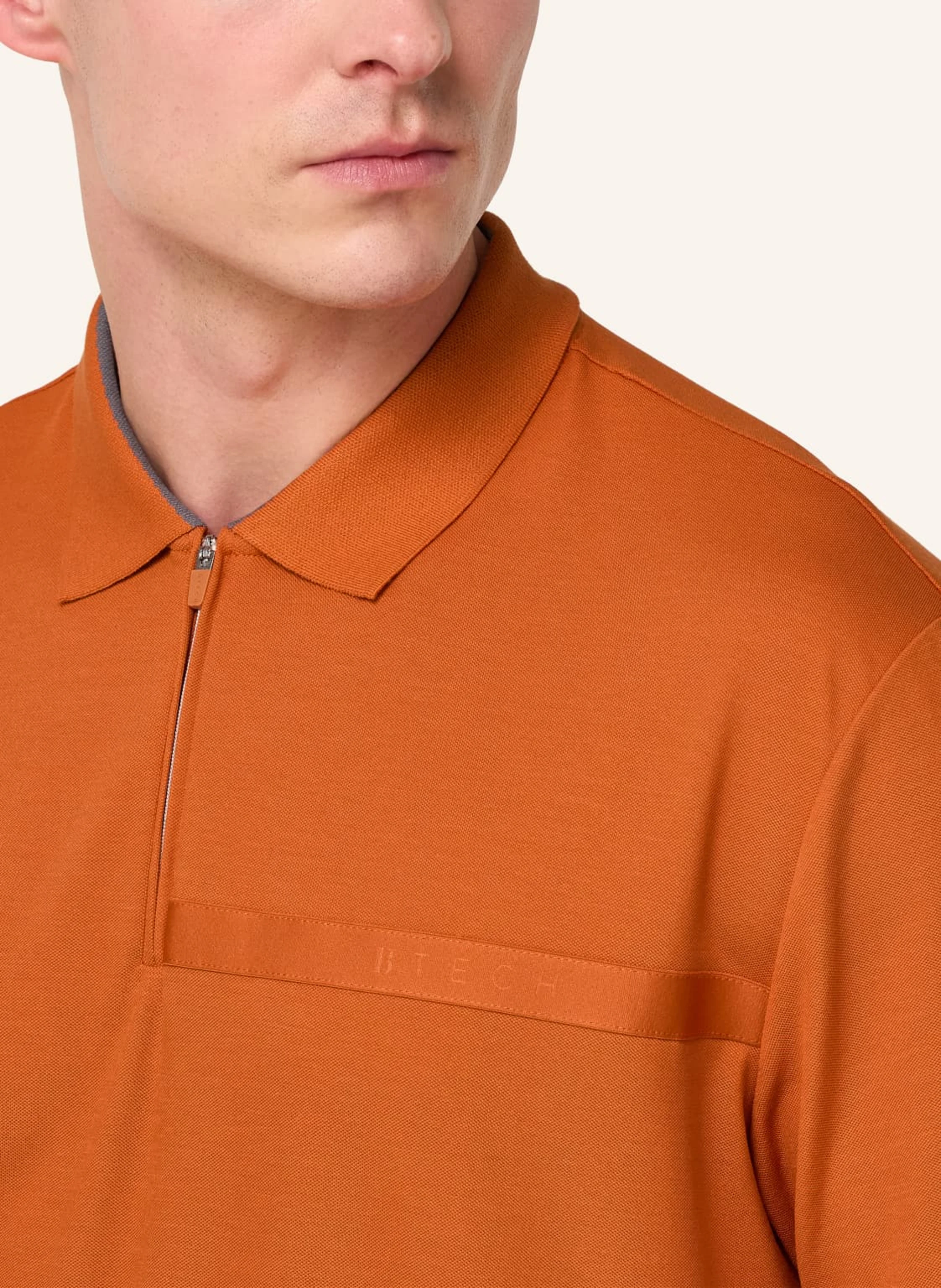 BOGGI MILANO Piqué-Poloshirt