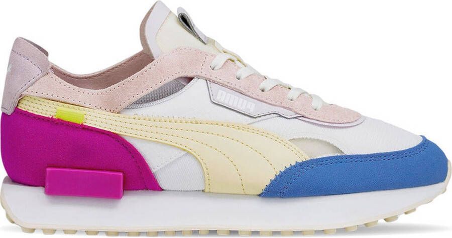 Puma Platform Stoffen Sneakers met Ronde Neus Multicolor Dames