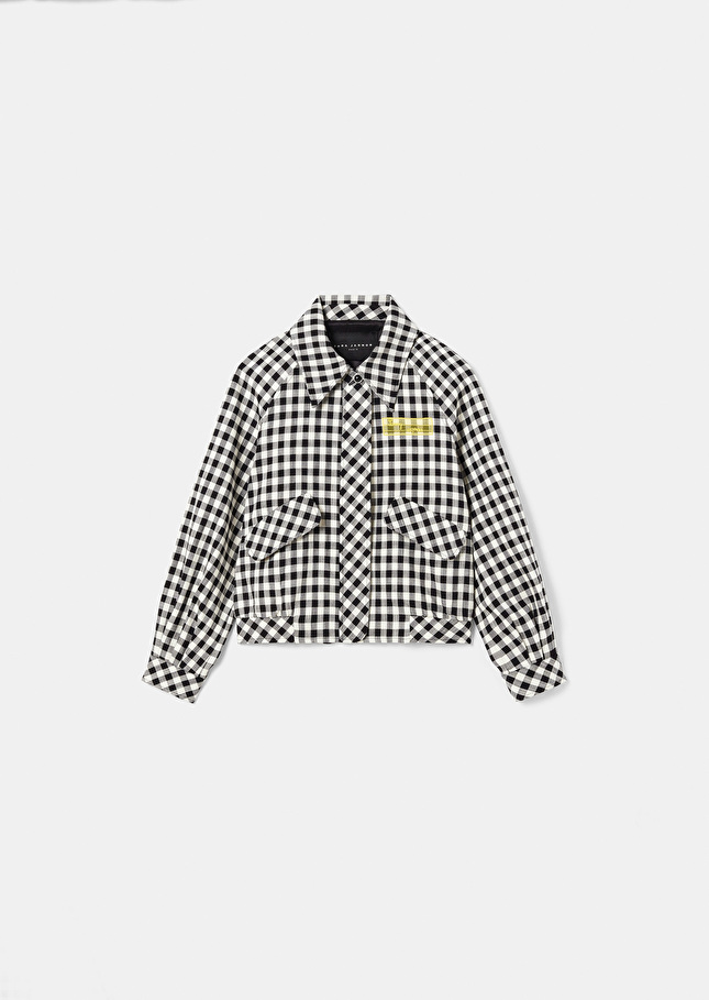 Blouson Belindanoir en vichy