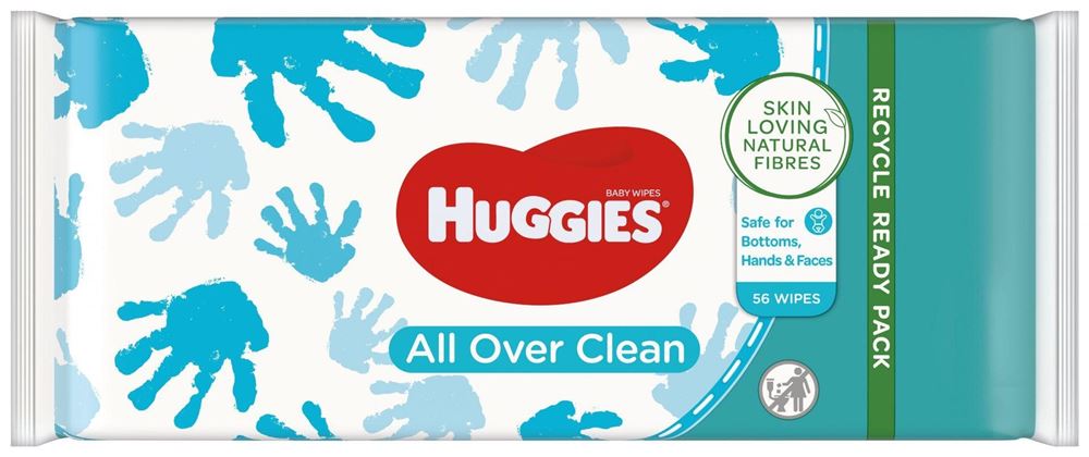 HUGGIES Feuchttücher All Over Clean<br>56 Stück