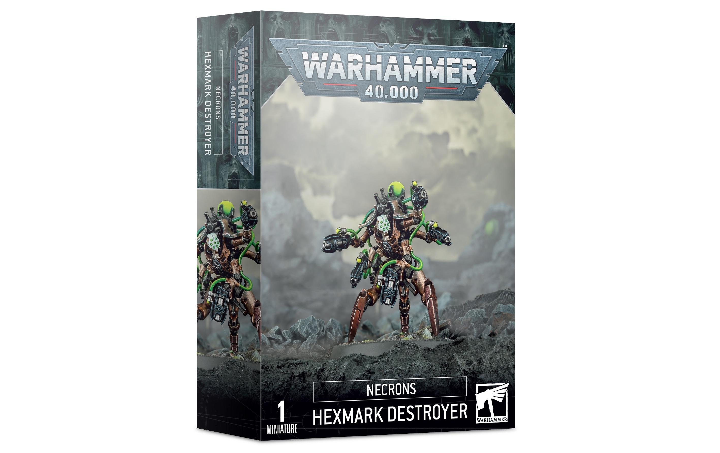 Figur Warhammer 40.000 Necrons Hexmark DestroyerHexjäger-Destruktor