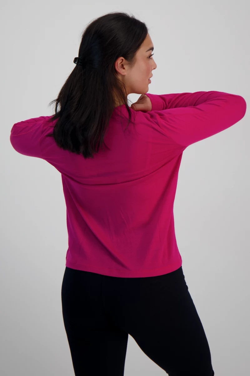 icebreaker Merino 125 ZoneKnit Energy Wind Damen Longsleeve