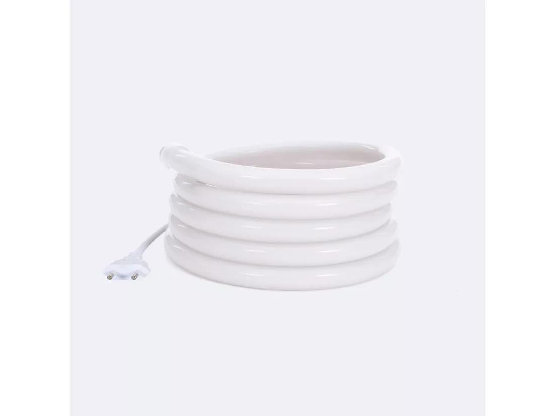 Ruban Néon LED Dimmable 220V Circulaire SFLEX17 IP65 sur Mesure Coupe tous les 100 cm Rouge 15 m