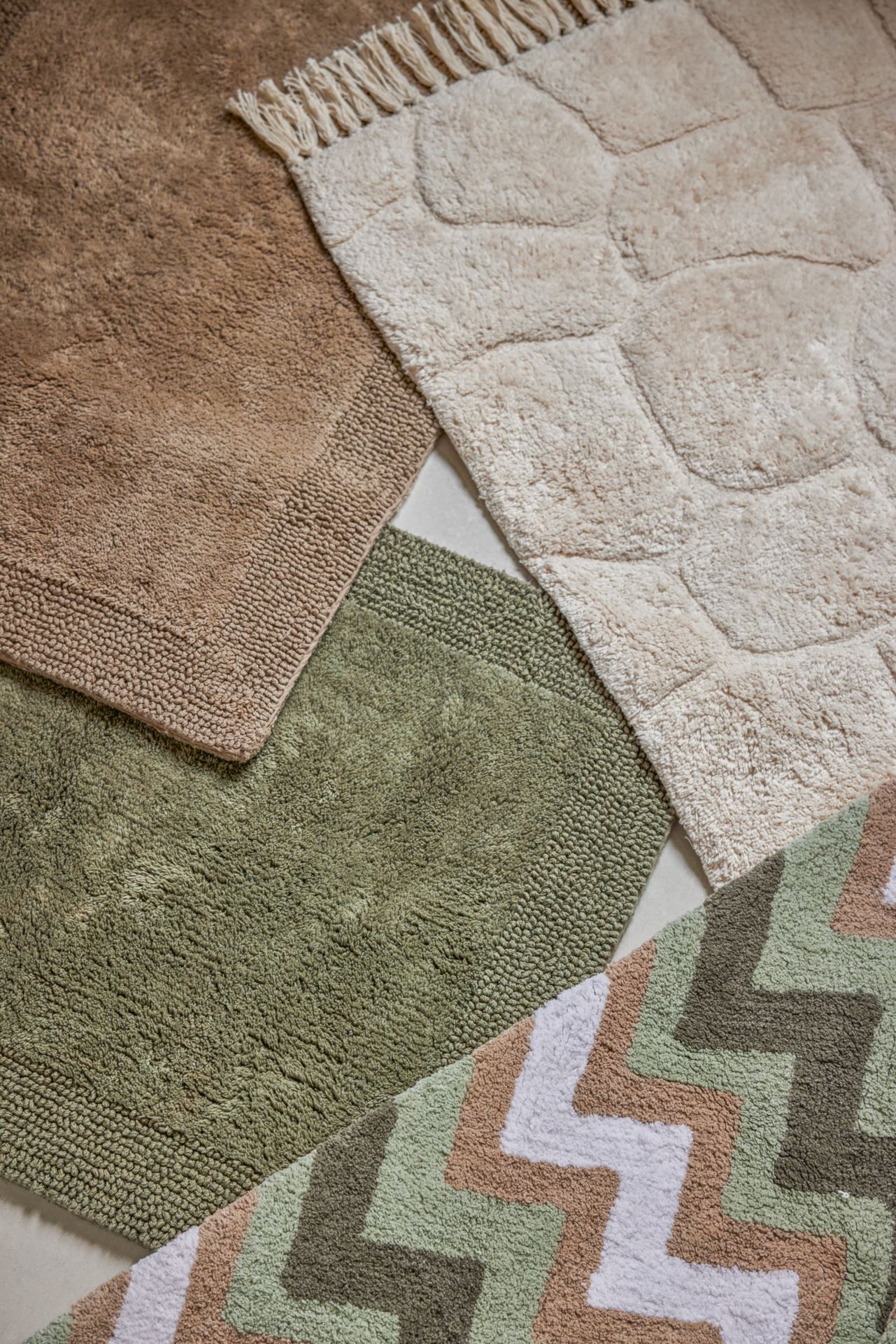 Badematte sand - 50x80 cm