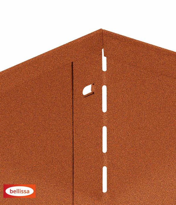 bellissa Rasenkante Corten, ca. B118/H20 cm