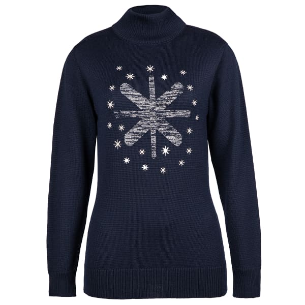 Pull DUVILLARD KNIT PULLOVER PERLE DARK BLUE