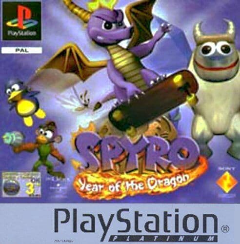 Spyro 3: Year of the Dragon (PS1 Platinum) - Game UWVG Pre-Owned