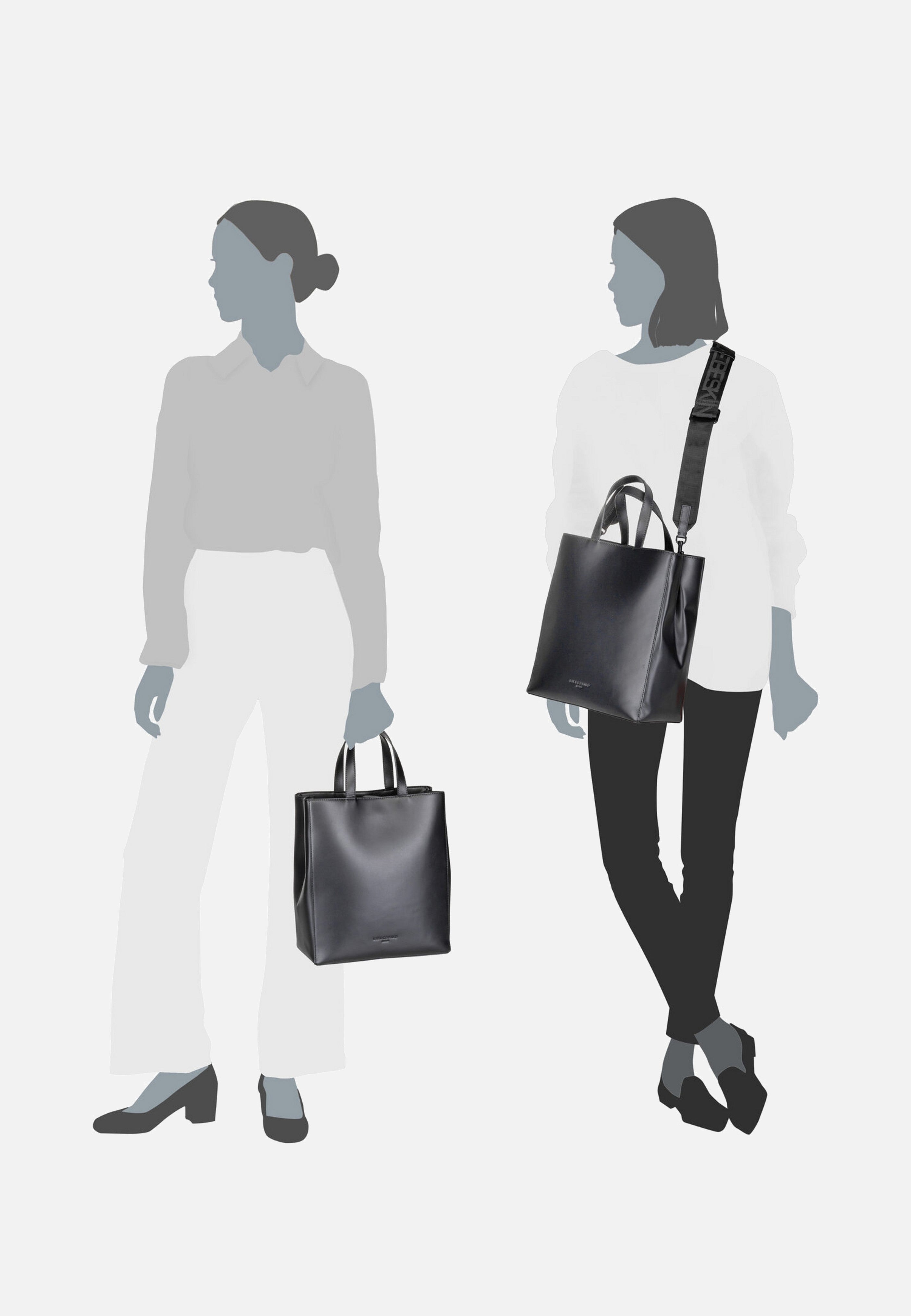 Paper Bag 20 Black - Tote Bag