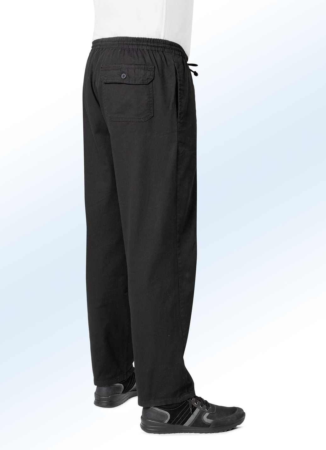 Schlupfjeans mit Gummibund und Kordelzug in 4 Farben