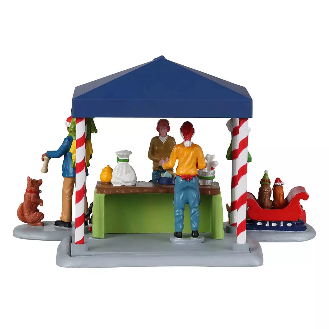 Personnages Lemax Stand animalerie