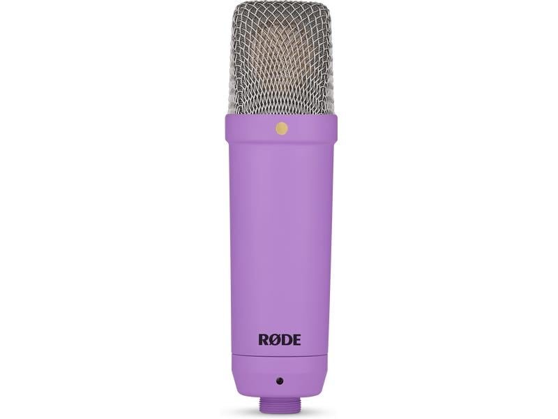 Rode Kondensatormikrofon NT1 Signature Series Purple Grossmembran-Kondensatormikrofon mit Nierencharakteristik