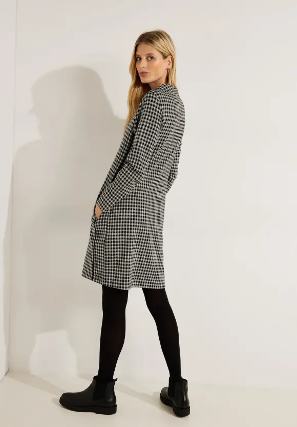 Jacquard Kleid - Black