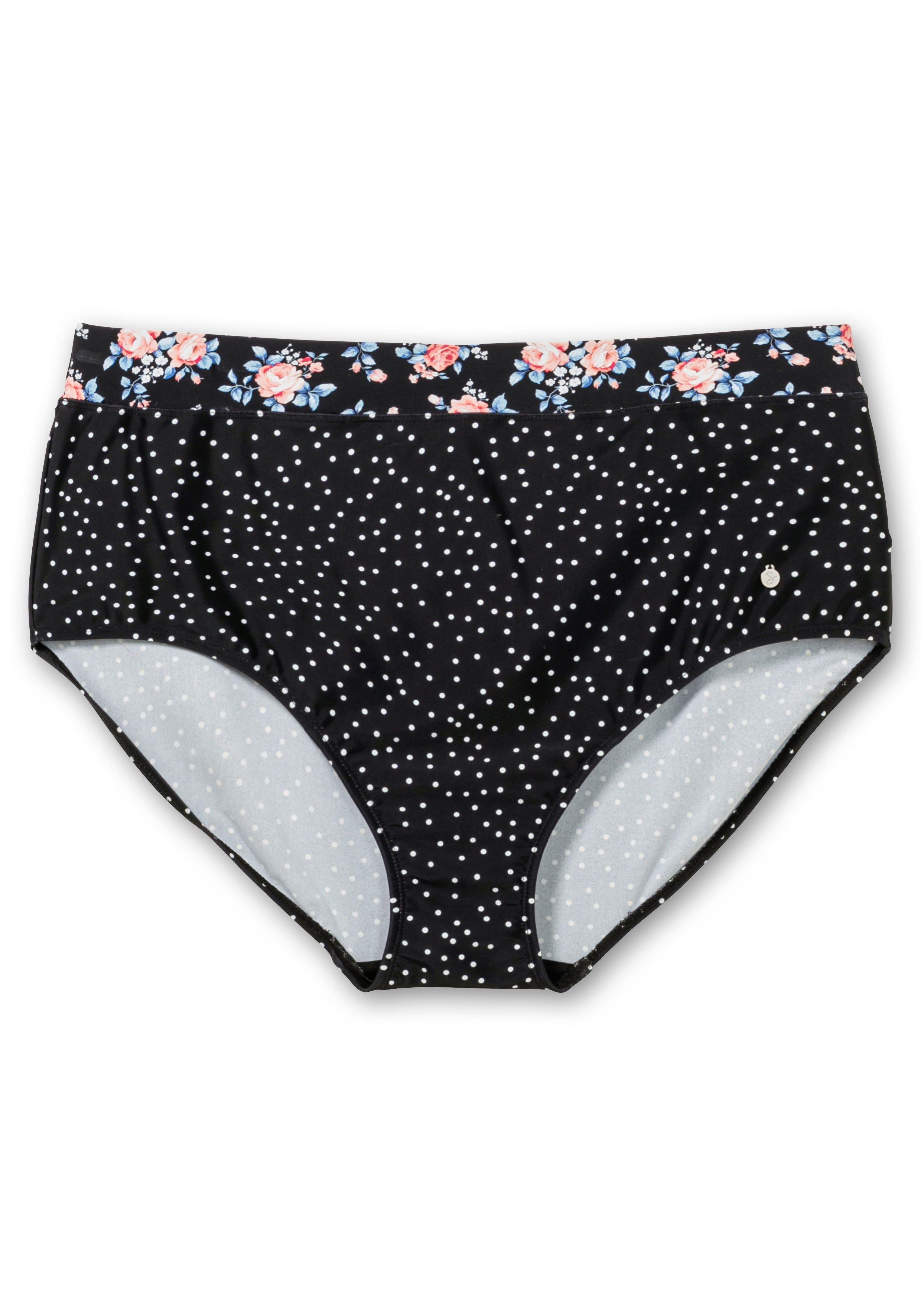 Bikinihose in hohem Schnitt, mit Shaping-Einsatz