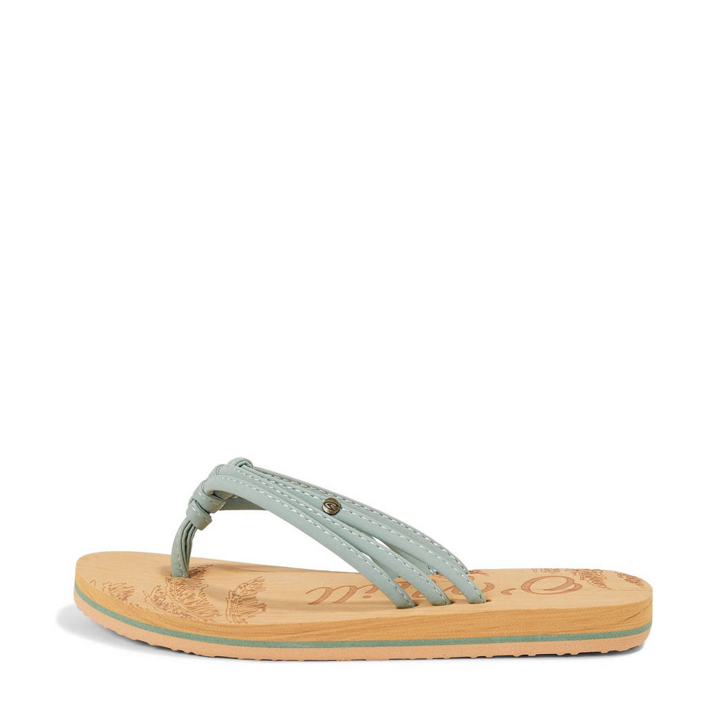 O'Neill Ditsy Sandalsteenslippers grijsgroen