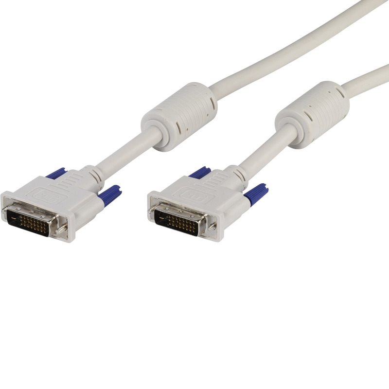 Vivanco Videokabel DVI-D - DVI-D, Dual Link, doppelt geschirmt, 1.8 m