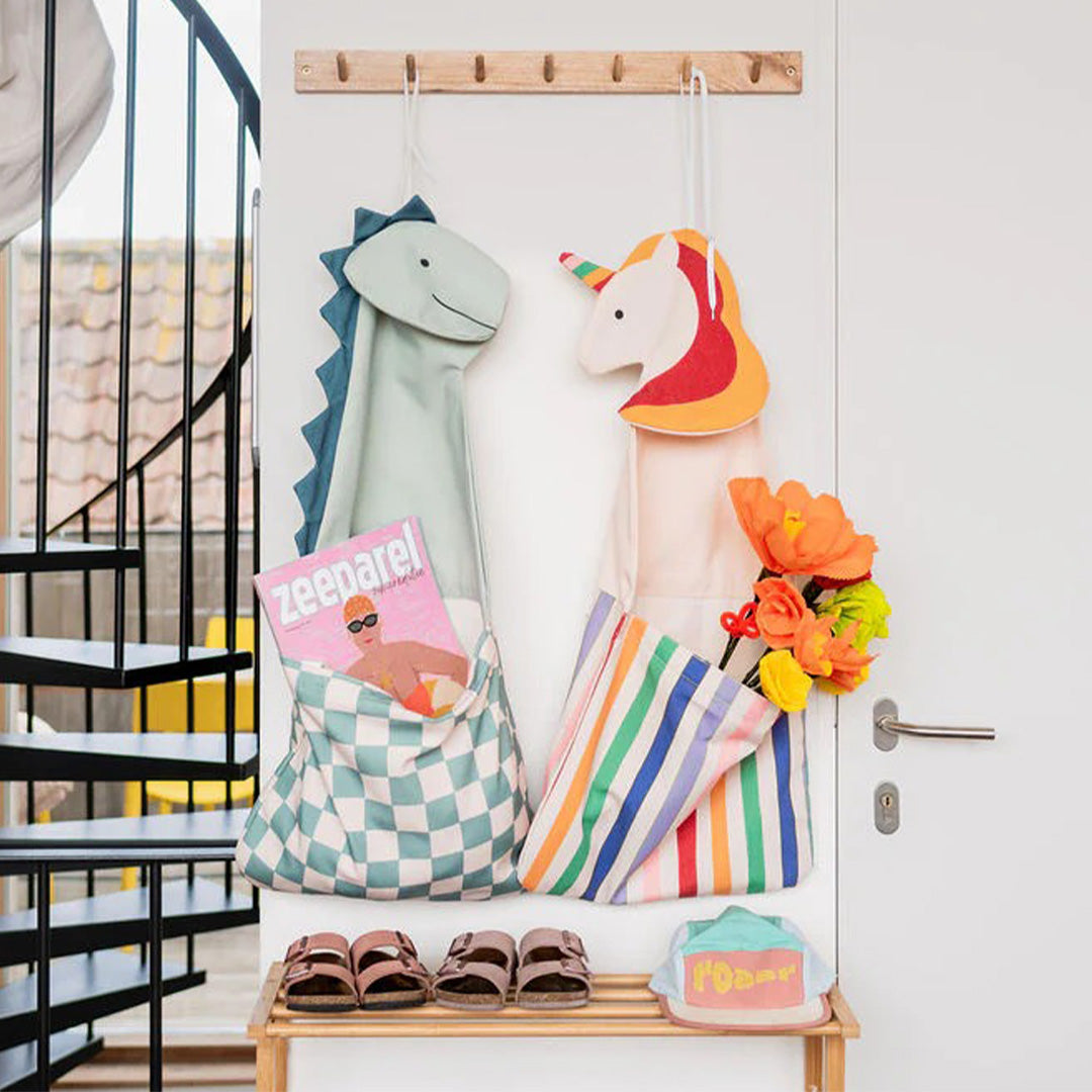 play&go wandopberger en draagtas toto - unicorn