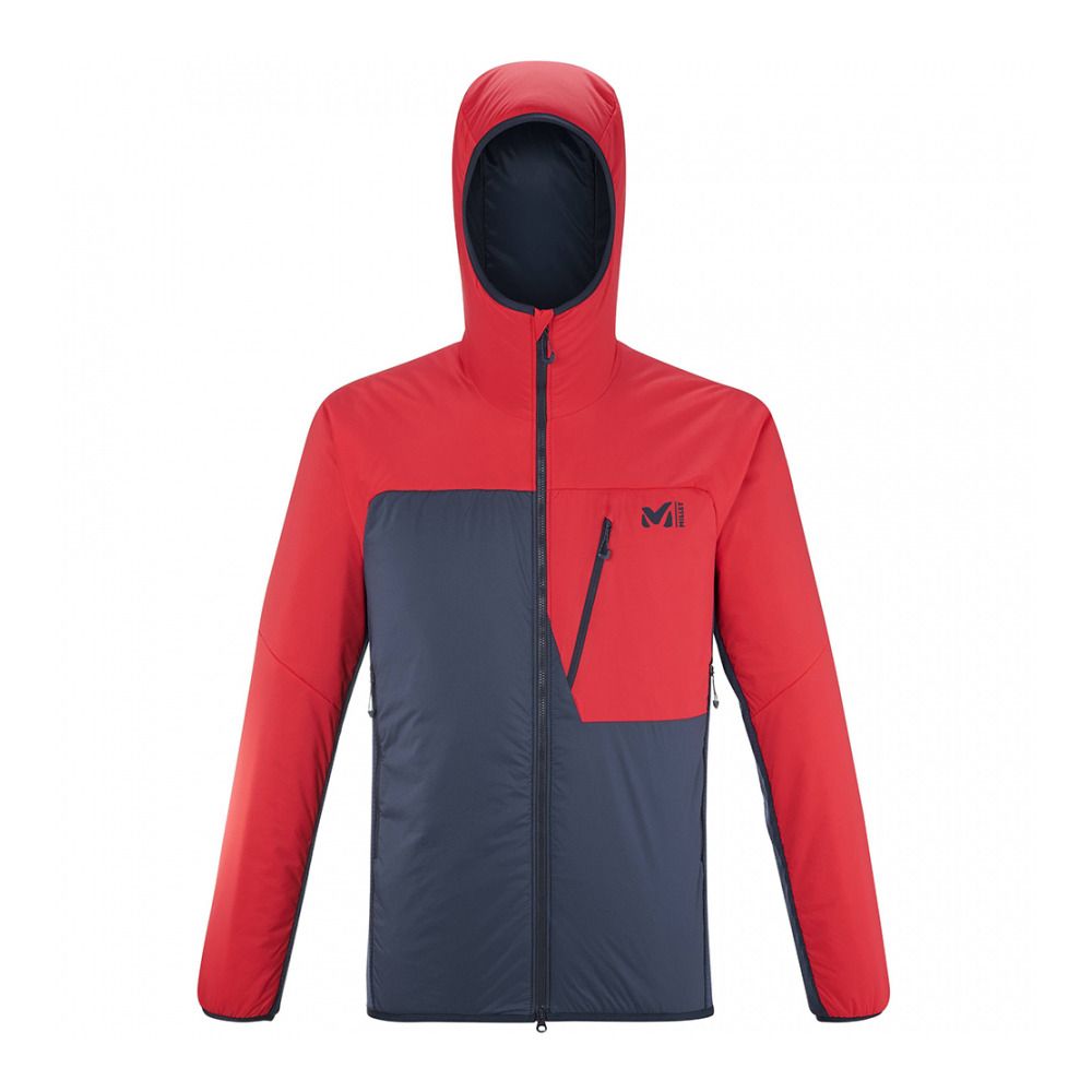 Millet MAGMA HYBRI - Polaire Homme saphir/rouge