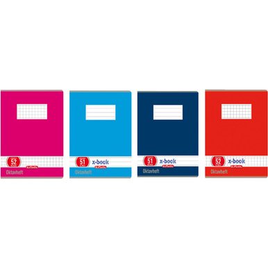 Cahier Octave x.book, A6, quadrillé, 70g/m2