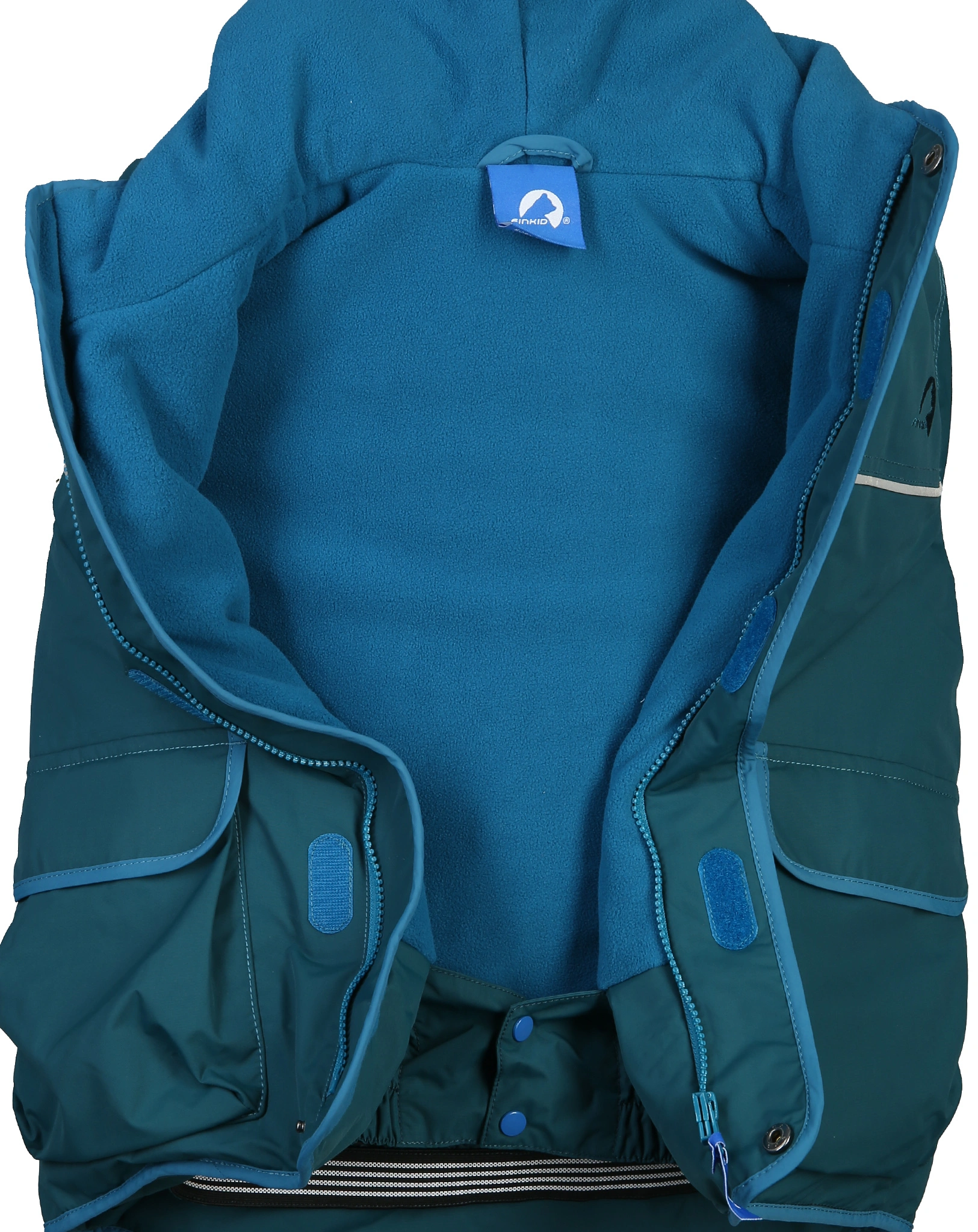 Winterparka TALVI EKO in deep teal/seaport
