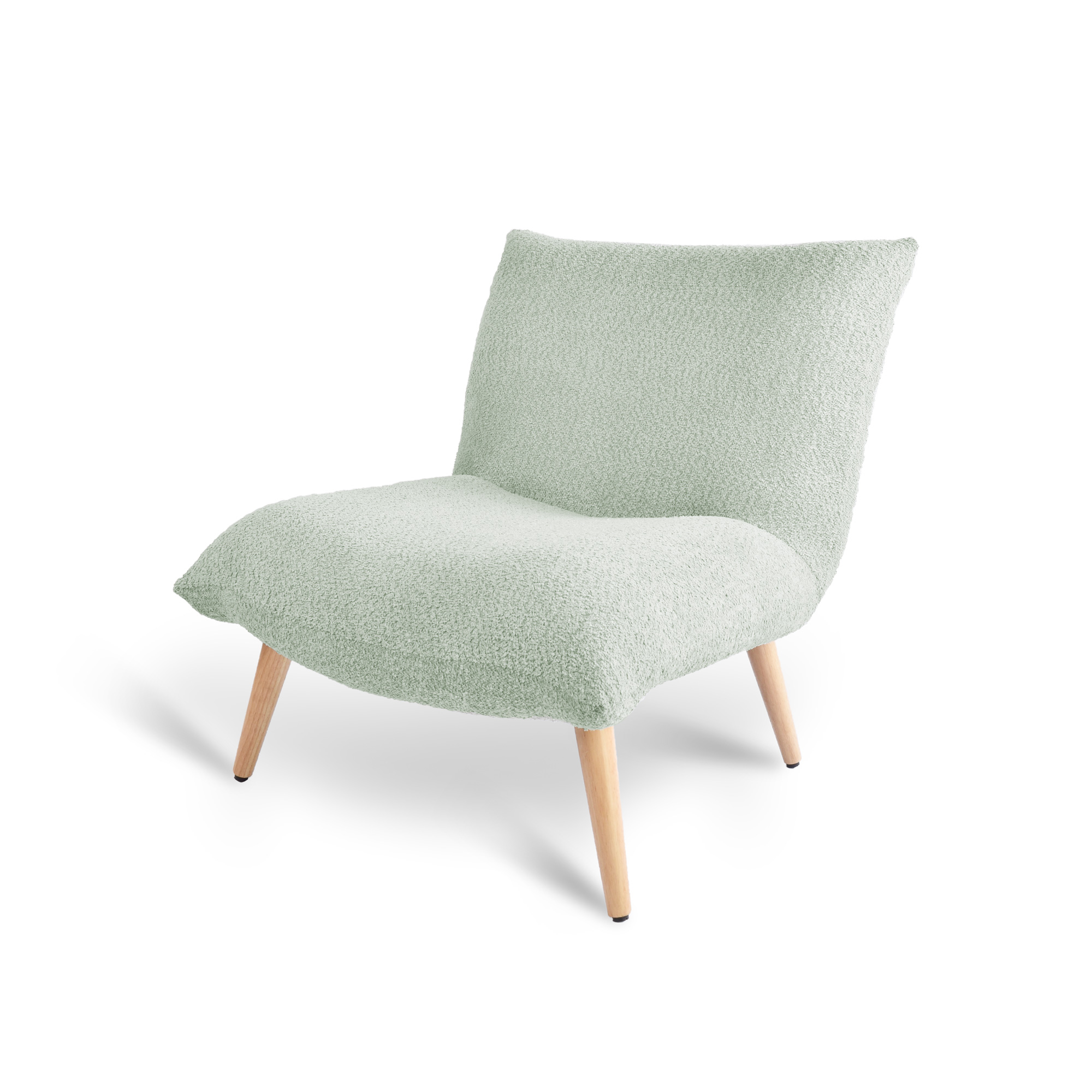 Sessel 'Dipache', hellgrün, B 79 cm, L 90 cm, H 82,5 cm von fischer's lagerhaus