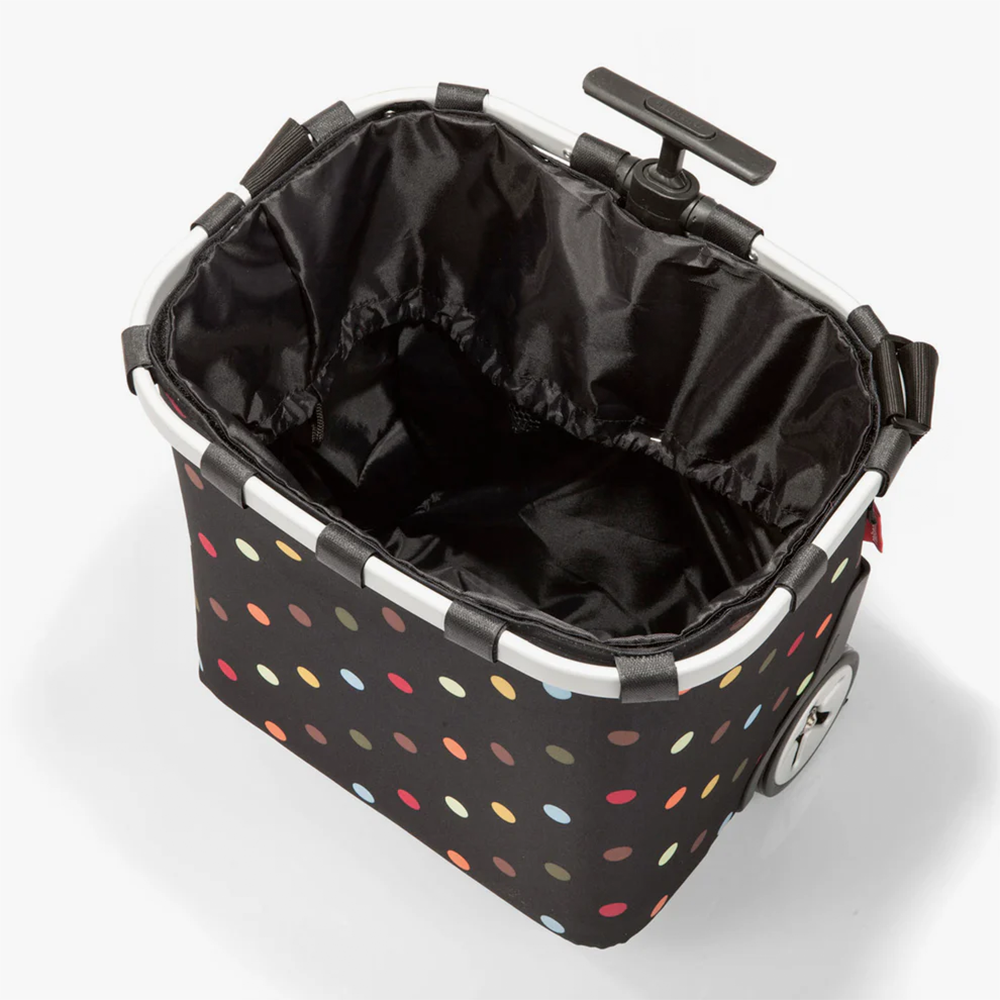 (40l) Carrycruiser Einkaufstasche Trolley Shopping Einkaufswagen mit Rollen   Schultergurt (OE7009) - Dots