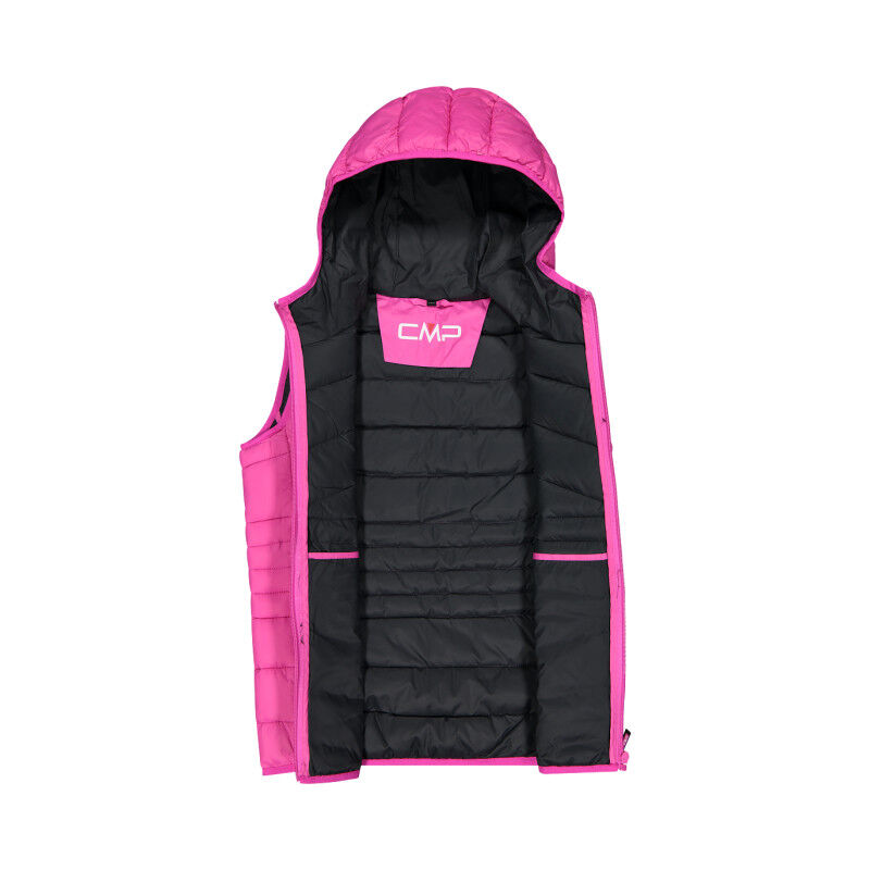Girl's water-repellent vest with padding - Doudoune sans manches enfant