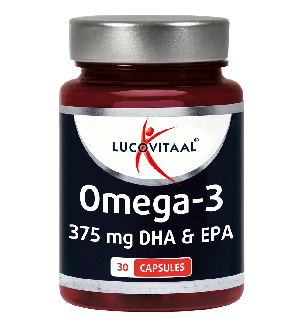 Lucovitaal Omega 3 375mg EPA & DHA Vegan (30 capsules)