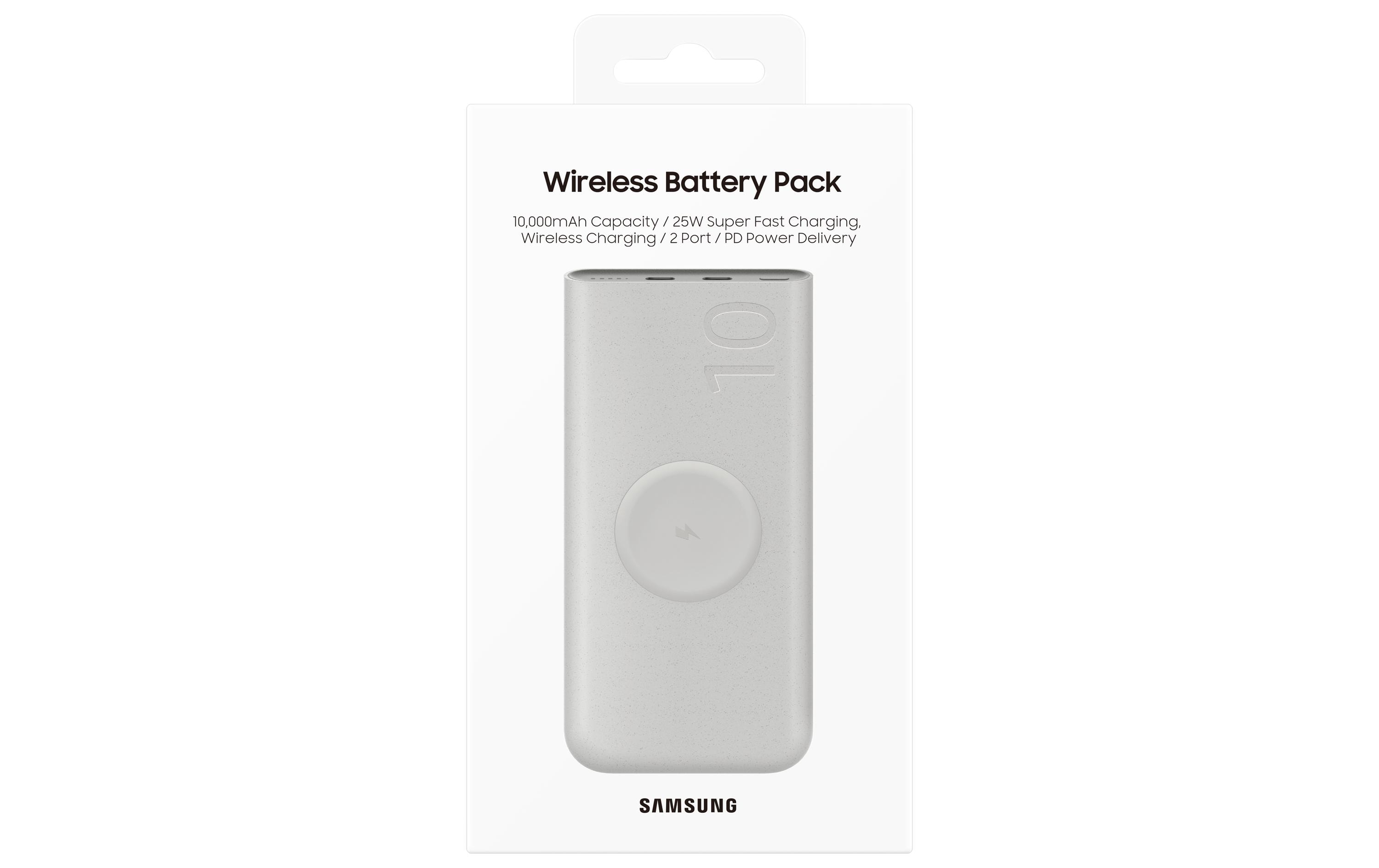 Powerbank EB-U2510XUEGEU 25 W 10000 mAhSamsung EB-U2510XUEGEU Powerbank 10000 mAh Kabelloses Aufladen Beige