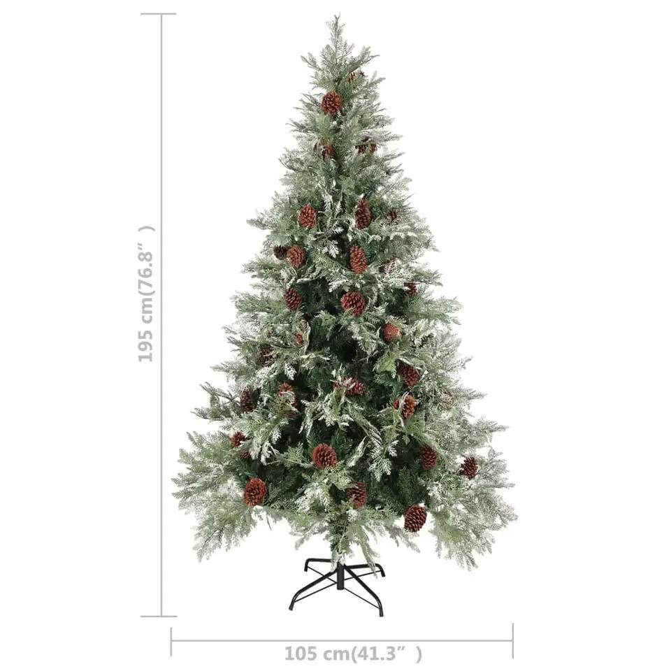 vidaXL - Kerstboom - Groen - 195 x 105 cm