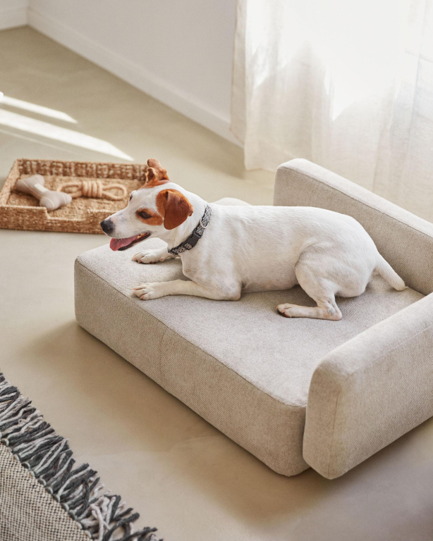 Kave Home Cover voor Bowie hondenbed 63x80 Donkergrijs