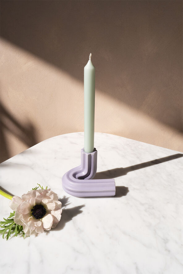 OCTAEVO CANDLE HOLDER TEMPLO LILAC Lilac