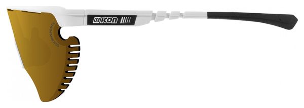Scicon Sports Aerowing Lamon Lunettes De Soleil De Performance Sportive (Scnpp Multimireur Bronze/Luminosité Blanche)