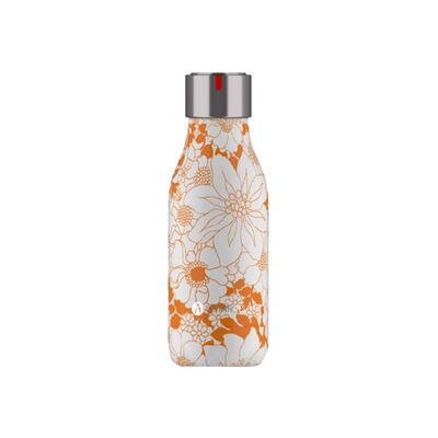Les Artistes Paris - Gourde Bouteille isotherme 280 ml - Orange flower - acier inoxydable