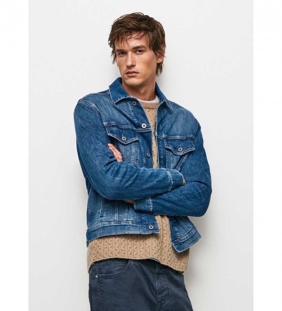 Jaqueta azul Pepe Jeans Pinner