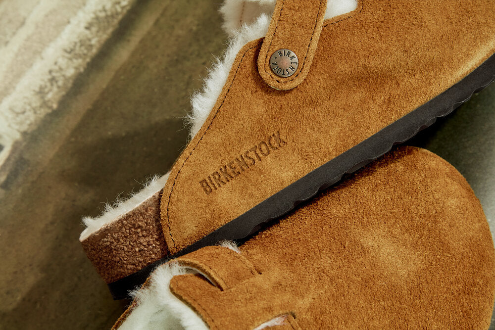Birkenstock  Boston shearling Clogs - Mink