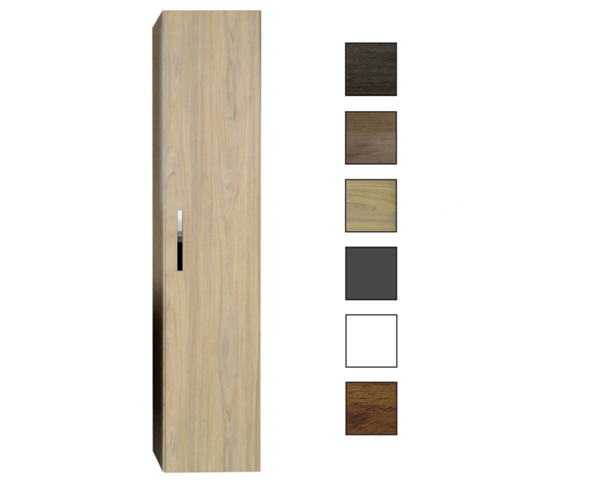 Sanicare kolomkast 33,5x160x32cm grey-wood