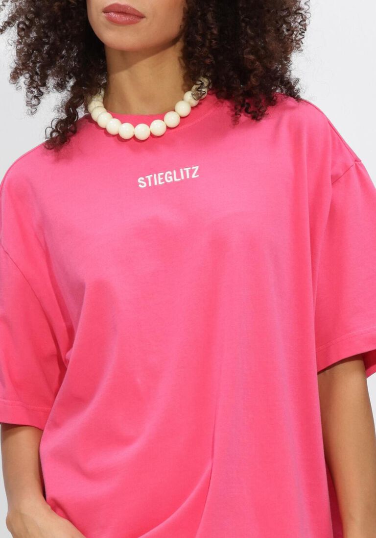 roze stieglitz tops & t-shirts worn out oversized t shirt