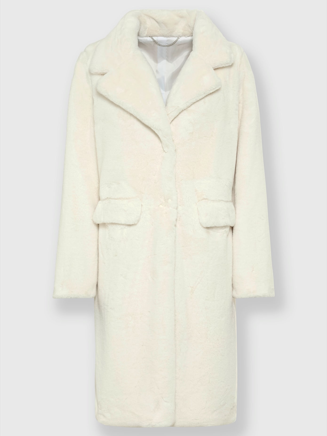 Manteau imitation fourrure douce