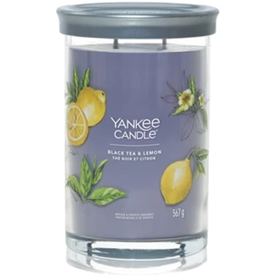 Bougie gobelet - Thé noir & citron - Grand modèle - 576 g